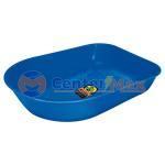 Caçamba Rasa Plástica Azul Tramontina 3,5 mm 50 L